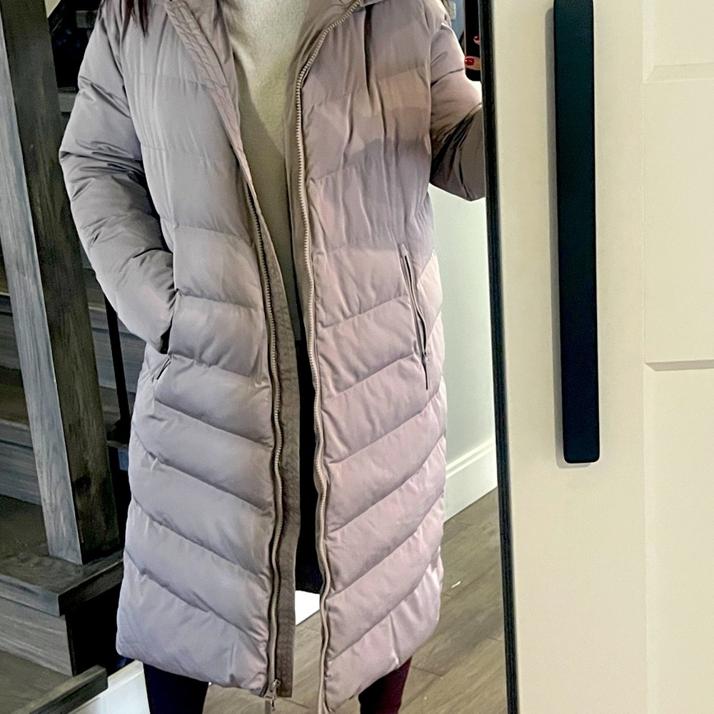 Brand new with tags long puffer jacket